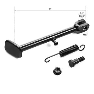 ブラックサイドキックスタンドアセンブリホンダ Z50R A-STAND 1986-1999 XR70R 97-03 に適合 Black Side Kick Stand Assembly Fit For Honda Z50R A-STAND 1986-1999 XR70R 97-03
