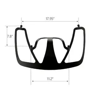 ブラック/クローム トランクトップ荷物ラック ホンダ ゴールドウィング 1800 GL1800 2001-2017用 Black/Chrome Trunk Top Luggage Rack Fit For Honda Goldwing 1800 GL1800 2001-2017