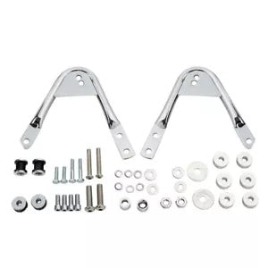 荷物ラックリアドッキングハードウェアキットハーレーツアーパックロードキング1997-08に適合 Luggage Rack Rear Docking Hardware Kit Fit For Harley Tour Pak Road King 1997-08