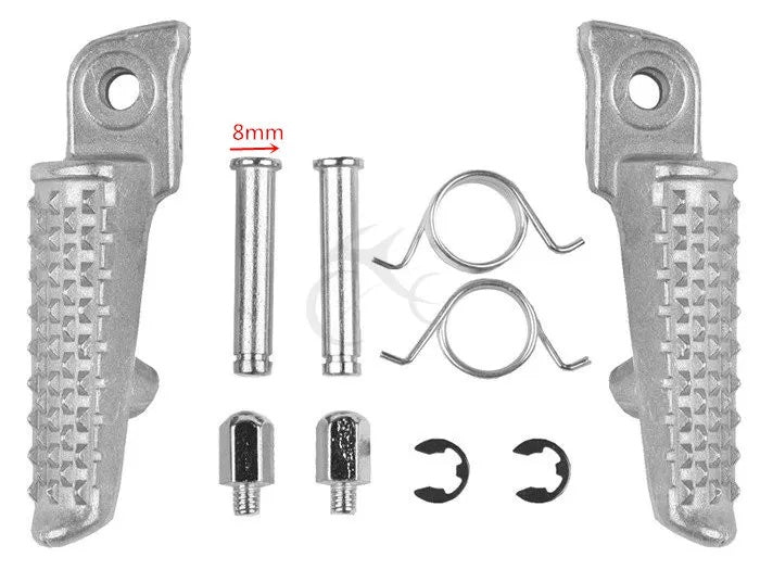 フロントフットペグフットレストホンダ CB1000R 2008-2023 CBR600RR CBR1000RR 04-23 Front Footpegs Footrest Fit For Honda CB1000R 2008-2023 CBR600RR CBR1000RR 04-23