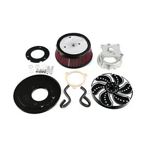 エアクリーナーフィルター ハーレーロードキング FLHR エレクトラ ストリート グライド 2008-2013 に適合 Air Cleaner Filter Fit For Harley Road King FLHR Electra Street Glide 2008-2013