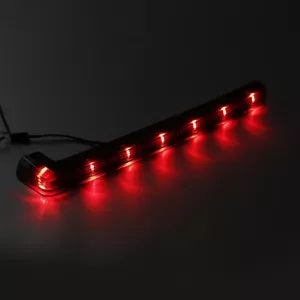 サイドマーカースモークLEDライトハーレーツーリングツアーパックパックストリートグライド06-24用 Side Marker Smoke LED Light For Harley Touring Tour Pak Pack Street Glide 06-24
