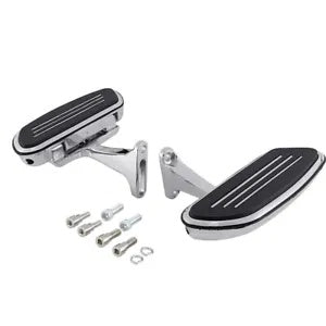 助手席フットボードブラケット クローム ハーレーツーリング 1993-2022 ペグストリームライナー用 Passenger Footboard Brackets Chrome For Harley Touring 1993-2022 Pegstreamliner
