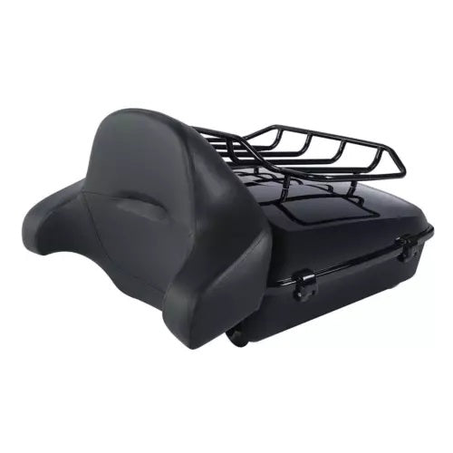 チョップドパック トランク バックレスト マウント ラック ハーレー ツアーパック ロード グライド 14-24 に適合 Chopped Pack Trunk Backrest Mount Rack Fits For Harley Tour-Pak Road Glide 14-24