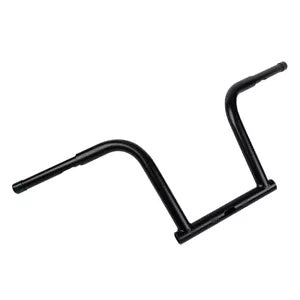 12インチ ライズ 1.25インチ ハンドルバー ブラック ハーレーダイナ ローライダー 18-19 FXDWG 99-17 に適合 12" Rise 1.25'' Handlebar Black Fit For Harley Dyna Low Rider 18-19 FXDWG 99-17