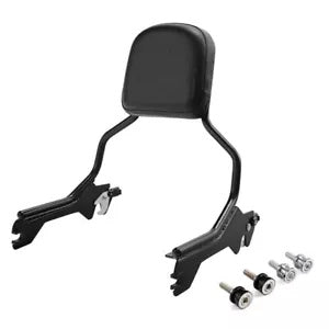 ブラック シーシーバー バックレスト ドッキング ハードウェア キット ハーレー ブレイクアウト 2018-2024 に適合 Black Sissy Bar Backrest Docking Hardware Kit Fit For Harley Breakout 2018-2024