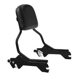 ブラック シーシーバー バックレスト ドッキング ハードウェア キット ハーレー ブレイクアウト 2018-2024 に適合 Black Sissy Bar Backrest Docking Hardware Kit Fit For Harley Breakout 2018-2024