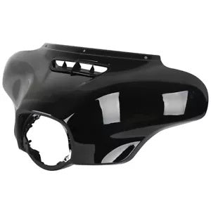フロントアッパーバットウィングフェアリング ハーレーエレクトラストリートグライド 2014-2024 ブラックに適合 Front Upper Batwing Fairing Fit For Harley Electra Street Glide 2014-2024 Black