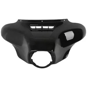 フロントアッパーバットウィングフェアリング ハーレーエレクトラストリートグライド 2014-2024 ブラックに適合 Front Upper Batwing Fairing Fit For Harley Electra Street Glide 2014-2024 Black