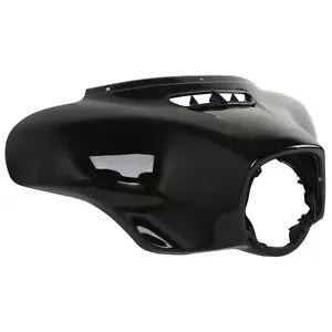 フロントアッパーバットウィングフェアリング ハーレーエレクトラストリートグライド 2014-2024 ブラックに適合 Front Upper Batwing Fairing Fit For Harley Electra Street Glide 2014-2024 Black