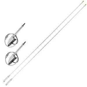 2 個アンテナキット折りたたみマウントホンダゴールドウィング 1800 GL1800 2001-2017 2016 に適合 2PCS Antenna Kit Folding Mount Fit For Honda Goldwing 1800 GL1800 2001-2017 2016