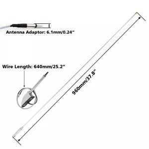 2 個アンテナキット折りたたみマウントホンダゴールドウィング 1800 GL1800 2001-2017 2016 に適合 2PCS Antenna Kit Folding Mount Fit For Honda Goldwing 1800 GL1800 2001-2017 2016
