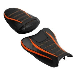 運転席&助手席スズキ GSXR1000 GSXR 1000 2007-2008 2007 2008に適合。 Driver & Passenger Seats Fit For Suzuki GSXR1000 GSXR 1000 2007-2008 2007 2008