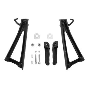 後部乗客フットペグフットレストブラケットヤマハ YZF R6 2006-2016 2015 に適合 Rear Passenger Foot Pegs Footrests Bracket Fit For Yamaha YZF R6 2006-2016 2015