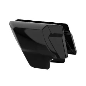 ビビッドブラックバッテリーサイドカバー ハーレー CVO エレクトラ ロード グライド 2009-2024 に適合 Vivid Black Battery Side Covers Fit For Harley CVO Electra Road Glide 2009-2024