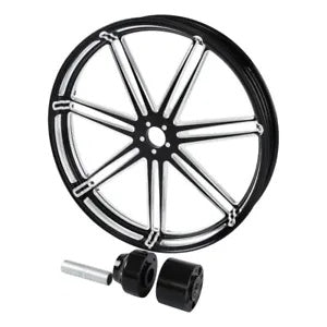 21 "x3.5" フロントホイールリムシングルディスクハブハーレーロードグライド ABS 2008-2024 に適合 21"x3.5" Front Wheel Rim Single Disc Hub Fit For Harley Road Glide ABS 2008-2024