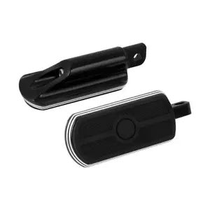 10mm CNC フットペグ フットペグ フットレスト ハーレーツーリングストリートエレクトラグライド用 10mm CNC Foot Pegs Footpegs Footrest Fit For Harley Touring Street Electra Glide