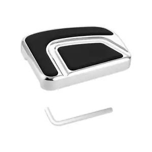 クローム大型ブレーキペダル ハーレーツーリングエレクトラグライド 1995-2022 2019 18用 Chrome Large Brake Pedal Fit For Harley Touring Electra Glide 1995-2022 2019 18