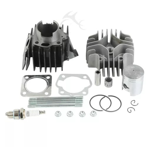 新しいシリンダーヘッドピストンガスケットトップエンドキットスズキ JR50 1978-2006 03 04 New Cylinder Head Piston Gasket Top End Kit Fit For Suzuki JR50 1978-2006 03 04