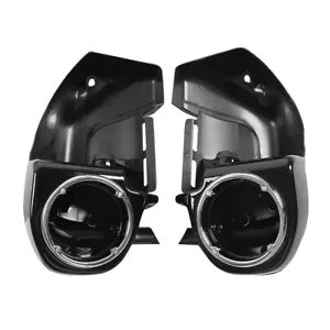 下部通気脚フェアリング 6.5 インチスピーカーボックスポッドハーレーロードストリートグライドに適合 Lower Vented Leg Fairing 6.5" Speaker Box Pods Fit For Harley Road Street Glide