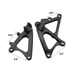 フロントフットレストフットペグペグブラケットヤマハ YZF R1 2009-2014 10 11 12 13 Front Footrest Footpegs Pegs Bracket Fit For Yamaha YZF R1 2009-2014 10 11 12 13