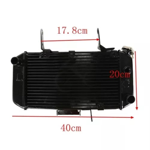 ラジエータークーラー冷却スズキ Vstrom V-Strom 650 DL650 DL650A 2004-2011 Radiator Cooler Cooling Fit For Suzuki Vstrom V-Strom 650 DL650 DL650A 2004-2011