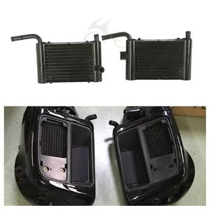 下部通気フェアリングラジエータークーラー ハーレーロードグライドツインカム 14-2023 に適合 Lower Vented Fairing Radiator Cooler Fit For Harley Road Glide Twin Cam 14-2023