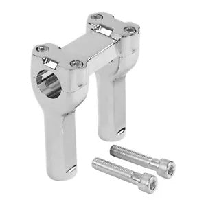 4インチ ハンドルバー ライザー ハーレー ソフテイル ヘリテージ スプリンガー デラックス 1.25インチ バーに適合 4" Handlebar Risers Fit For Harley Softail Heritage Springer Deluxe 1.25" Bar