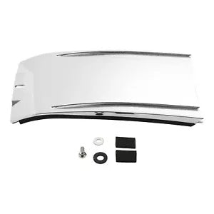 クロームダッシュパネルエクステンションフィットハーレーファットボーイFLSTFソフテイルカスタム2000-17 Chrome Dash Panel Extension Fit For Harley Fat Boy FLSTF Softail Custom 2000-17