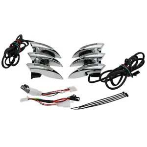 フロントフェンダートリムインジケーターライトホンダゴールドウィング 1800 2001-17 F6B 13-17 Front Fender Trim Indicator Lights Fit For Honda Goldwing 1800 2001-17 F6B 13-17