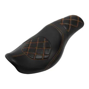 運転席助手席ツーアップシートハーレーダイナファットボブワイドグライド2006-2017に適合 Driver Passenger Two-Up Seat Fit For Harley Dyna Fat Bob Wide Glide 2006-2017