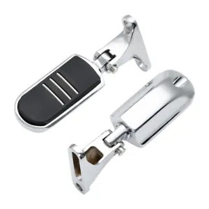 クローム パッセンジャー フットペグ ペグマウント ハーレー ツーリング ストリート グライド 1993-2024 に適合 Chrome Passenger Footpeg Peg Mount Fit For Harley Touring Street Glide 1993-2024