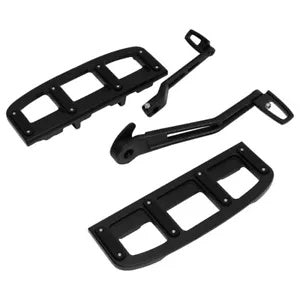 マットブラックドライバーフットボードシフターブレーキペグハーレーソフテイル FL 18-24 に適合 Matte Black Driver Footboards Shifter Brake Pegs Fit For Harley Softail FL 18-24