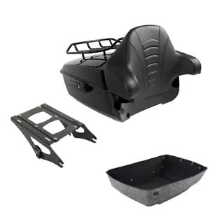 キングパック トランク バックレスト マウント ハーレー ツアー パック ロード グライド FLHX 2014-2024 に適合 King Pack Trunk Backrest Mount Fit For Harley Tour Pak Road Glide FLHX 2014-2024