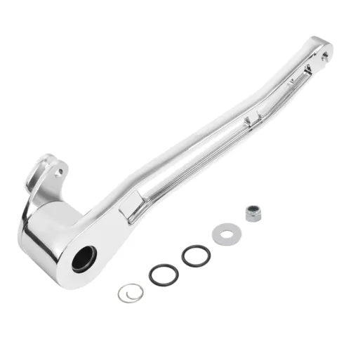 クローム ブレーキ アーム レバー ハーレー ツーリング ロードキング ストリート グライド 2014-2023 に適合 Chrome Brake Arm Lever Fit For Harley Touring Road King Street Glide 2014-2023