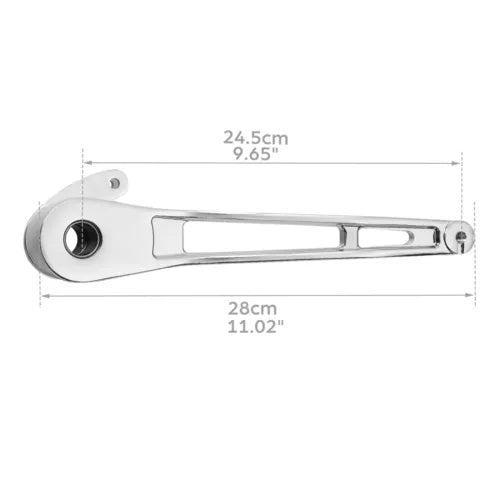 クローム ブレーキ アーム レバー ハーレー ツーリング ロードキング ストリート グライド 2014-2023 に適合 Chrome Brake Arm Lever Fit For Harley Touring Road King Street Glide 2014-2023