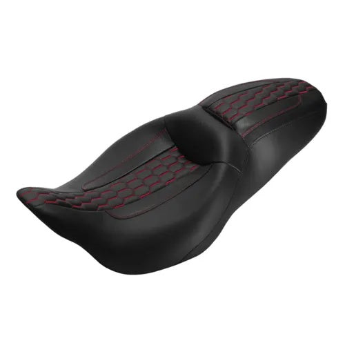ライダー&助手席ハーレーツーリングストリートグライドロードキング2009-2023に適合 Rider & Passenger Seat Fit For Harley Touring Street Glide Road King 2009-2023