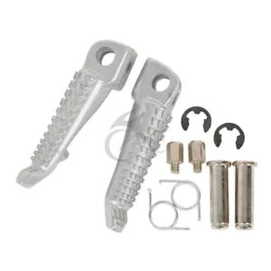 フロントフットレストフットペグカワサキニンジャ ZX6R ZX10R 650R Z750 Z1000 EX650 に適合 Front Footrest Foot Pegs Fit For Kawasaki Ninja ZX6R ZX10R 650R Z750 Z1000 EX650