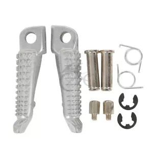 フロントフットレストフットペグカワサキニンジャ ZX6R ZX10R 650R Z750 Z1000 EX650 に適合 Front Footrest Foot Pegs Fit For Kawasaki Ninja ZX6R ZX10R 650R Z750 Z1000 EX650