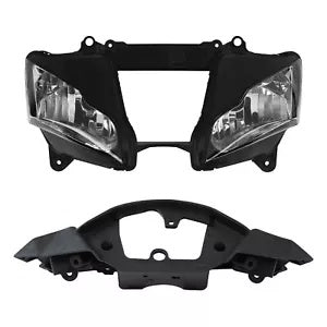 ヘッドライトアセンブリ & フェアリングステーブラケット Kawasaki Ninja ZX10R 2011-2012 に適合 Headlight Assembly & Fairing Stay Bracket Fit For Kawasaki Ninja ZX10R 2011-2012