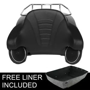 キングトランクバックレストラックスピーカーハーレーダビッドソンツーリングツアーパック14-24に適合 King Trunk Backrest Rack Speakers Fit For Harley Davidson Touring Tour Pak 14-24