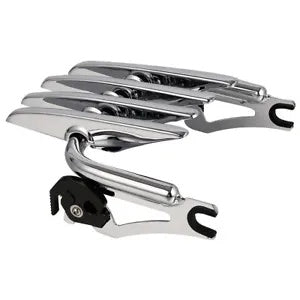 ステルス荷物ラック ハーレー CVO ストリート ロード グライド ウルトラ 2009-2024 クロームに適合 Stealth Luggage Rack Fit For Harley CVO Street Road Glide Ultra 2009-2024 Chrome