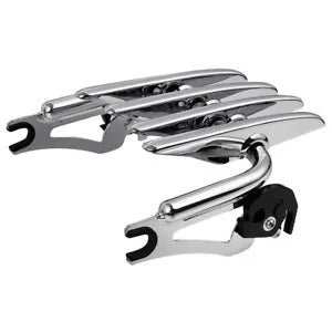ステルス荷物ラック ハーレー CVO ストリート ロード グライド ウルトラ 2009-2024 クロームに適合 Stealth Luggage Rack Fit For Harley CVO Street Road Glide Ultra 2009-2024 Chrome