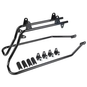 サドルバッグ サドルバッグ変換ブラケットハードウェアハーレーダビッドソンソフテイルに適合 Saddlebag Saddle bag Conversion Bracket Hardware Fit For Harley Davidson Softail