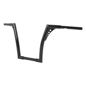 ブラック 1-1/4 インチ ファット 14 インチ エイプ ハンガー ハンドルバー ハーレー FLST FXST スポーツスター XL に適合 Black 1-1/4" Fat 14" Ape Hangers Handlebar Fit For Harley FLST FXST Sportster XL