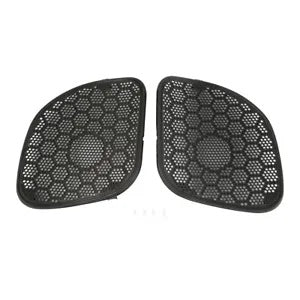 フロントフェアリングスピーカーメッシュグリルグリルカバーハーレーロードグライド15-24に適合 Front Fairing Speakers Mesh Grill Grilles Covers Fit For Harley Road Glide 15-24