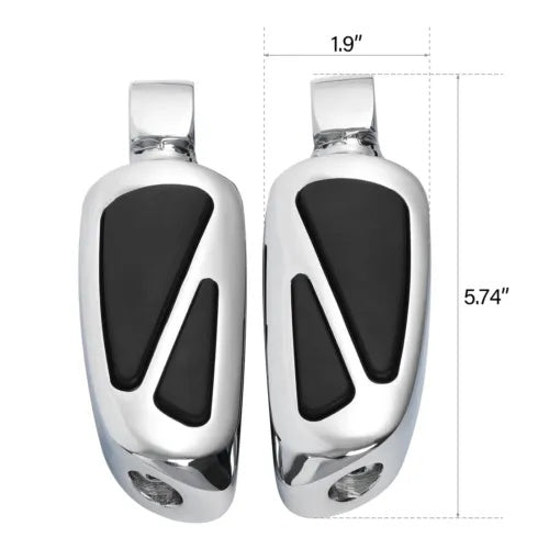後部乗客フットペグフットペグハーレーソフテイル FLDE デラックス 2018-2024 米国に適合 Rear Passenger Footpeg Foot Pegs Fit For Harley Softail FLDE Deluxe 2018-2024 US