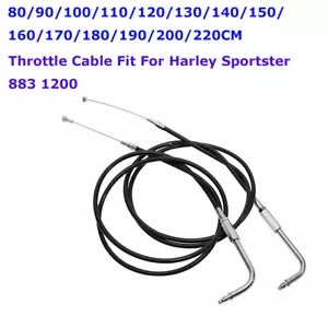 80-220 センチメートル 90 100 110 120 130 140 150 160 センチメートルスロットルケーブルハーレースポーツスター XL 80-220cm 90 100 110 120 130 140 150 160cm Throttle Cable For Harley Sportster XL