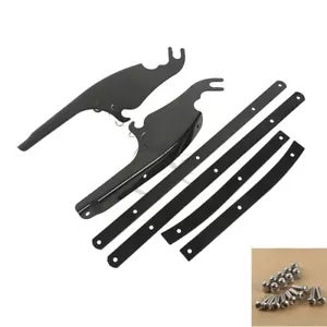 フロントガラス フロントガラス マウント ブラケット ハーレーダビッドソン FL ソフテイル 2000-17 に適合 Windscreen Windshield Mount Bracket Fit For Harley Davidson FL Softail 2000-17