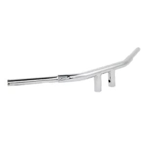 1 1/4インチ ファットクローム 4インチ ライズ Tバー ハンドルバー ハーレー スポーツスター ダイナ ソフテイル用 1 1/4" Fat Chrome 4" Rise T-Bar Handlebar Fit For Harley Sportster Dyna Softail
